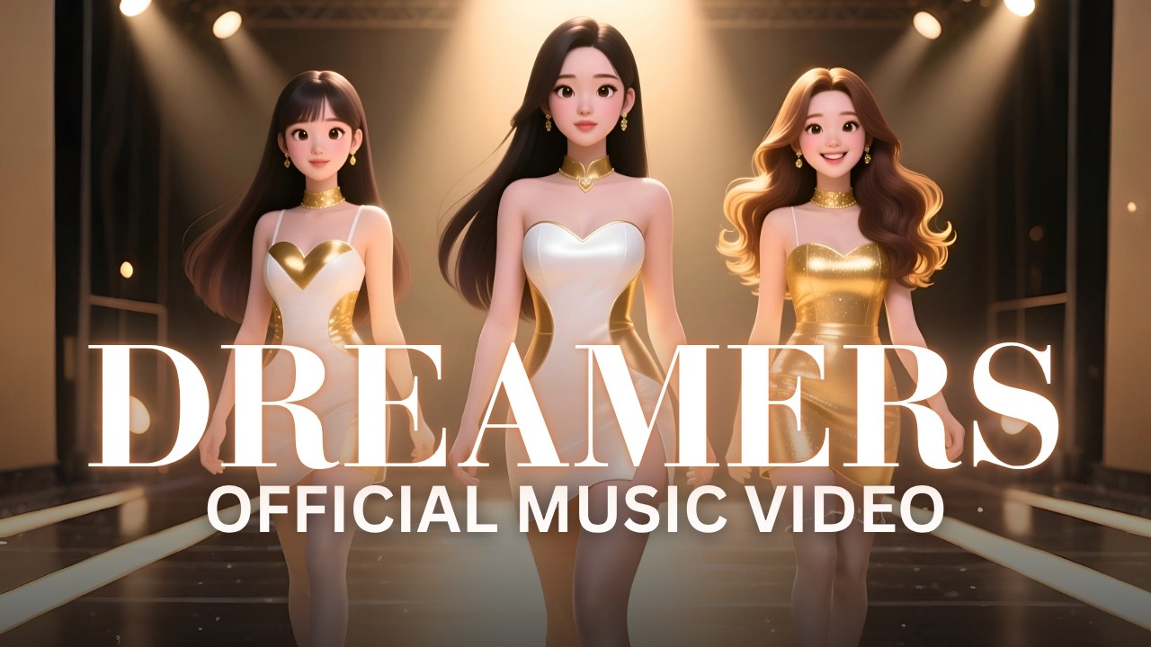 &ldquo;Dreamers&rdquo; Official Music Video | KPop Dreamers | Animated MV