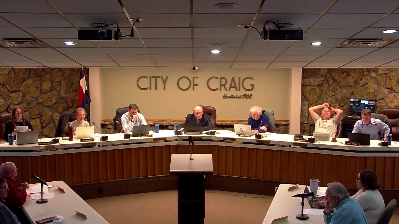 20260127a City of Craig Council Meeting