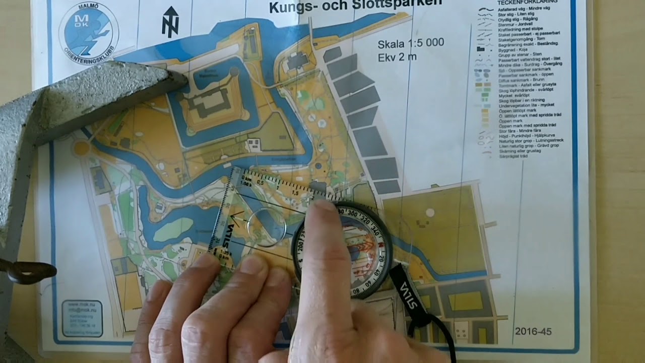 Karta och kompass