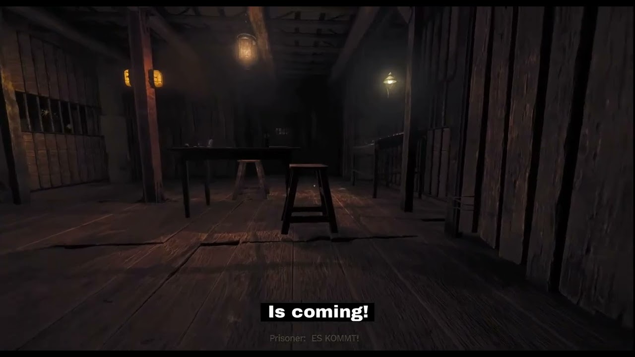Amnesia: The Bunker What does the German soldier say in the game?