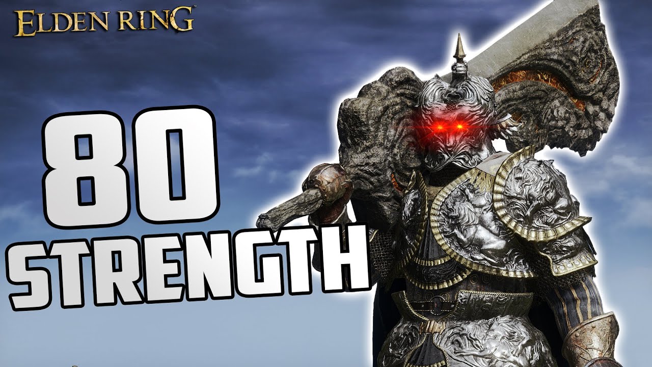 Elden Ring PVP: 80 Strength Destruction
