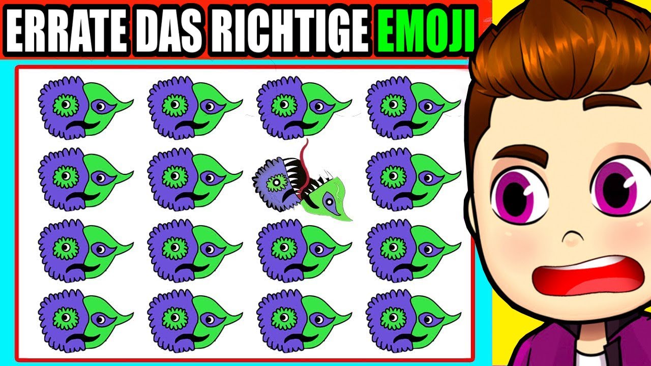 Kannst Du DAS EMOJI ERRATEN!? (GARTEN OF BANBAN *UNMÖGLICHE* CHALLENGE!)