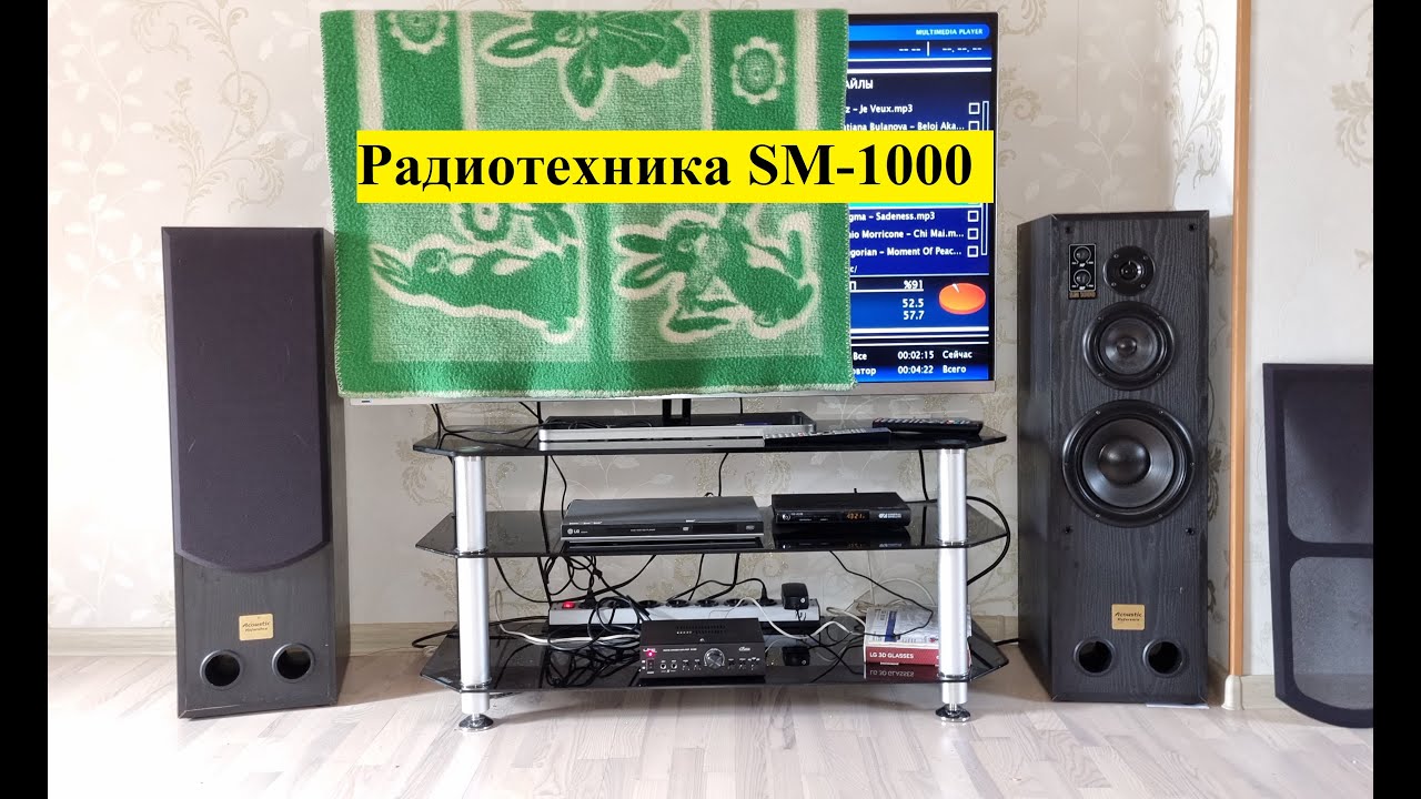 Колонки Радиотехника SM-1000 на китайском усилке – любительский обзор от Макса