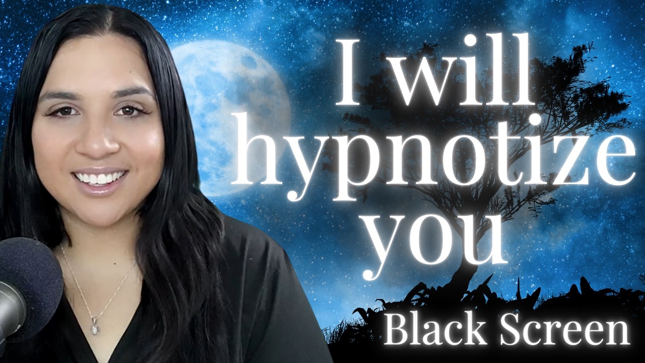 Sleep Hypnosis | It Happens Somewhere in the First Few Minutes (Black Screen)