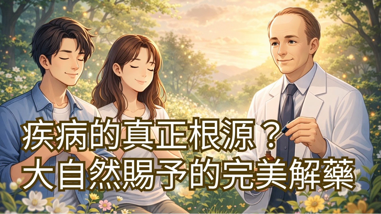 巴赫花精全解析 | 第1集：疾病的真正根源？大自然賜予的完美解藥（記得打開字幕！）