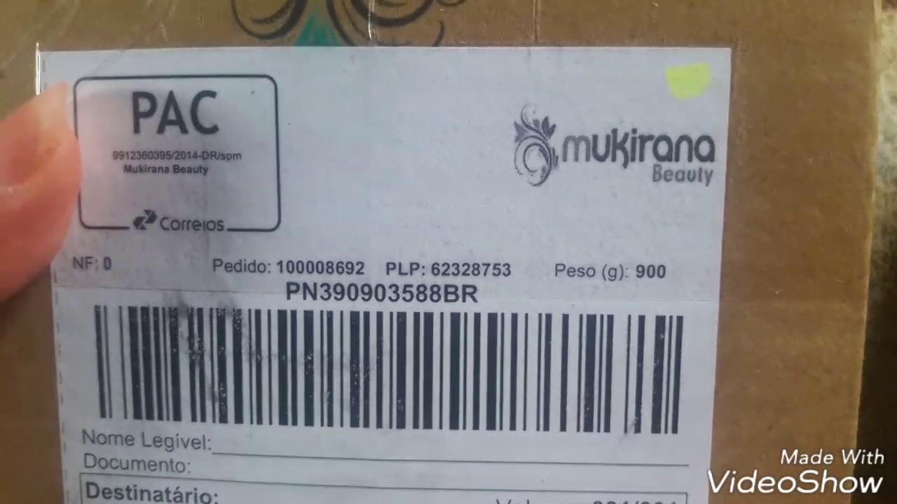 Minha comprinha na Mukirana Beauty