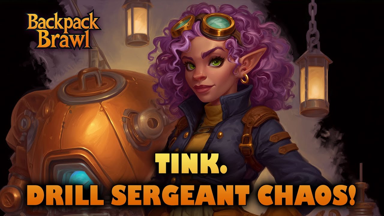Tink's INSANE Drillbot Build Breaks Backpack Brawl! Parts & Tools Strategy Guide
