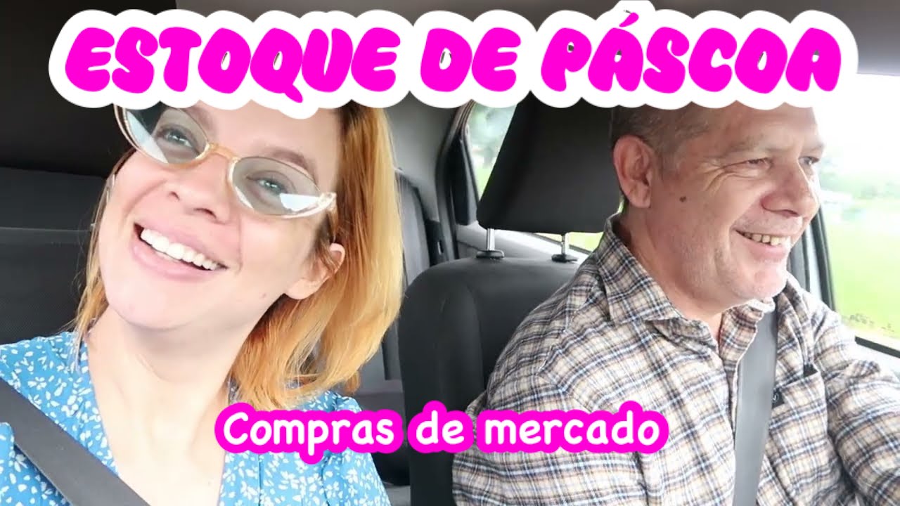 COMECEI O ESTOQUE DE PÁSCOA - COMPRAS DE MERCADO FEVEREIRO 2026
