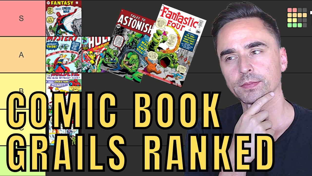 Ranking The Top Marvel Super Hero Comic Book Grails - Tier List