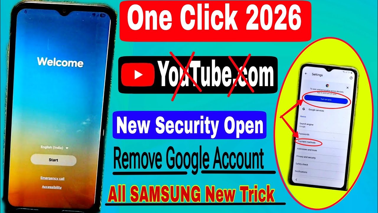 🔓All Samsung FRP Bypass 2026(100% Work) Android 16/15/14 Latest Trick💯% FRP Unlock No Need Tool & PC