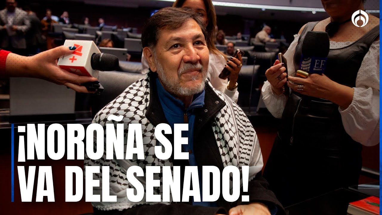 Gerardo Fernández Noroña pide licencia en el Senado: “No es por los viajes ni la casa”