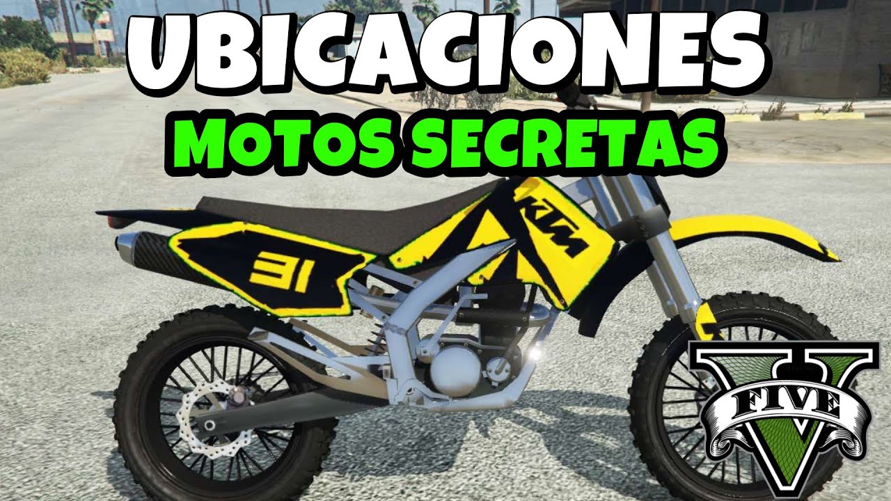 Ubicaciones de las Mejores MOTOS en GTA 5🏍️