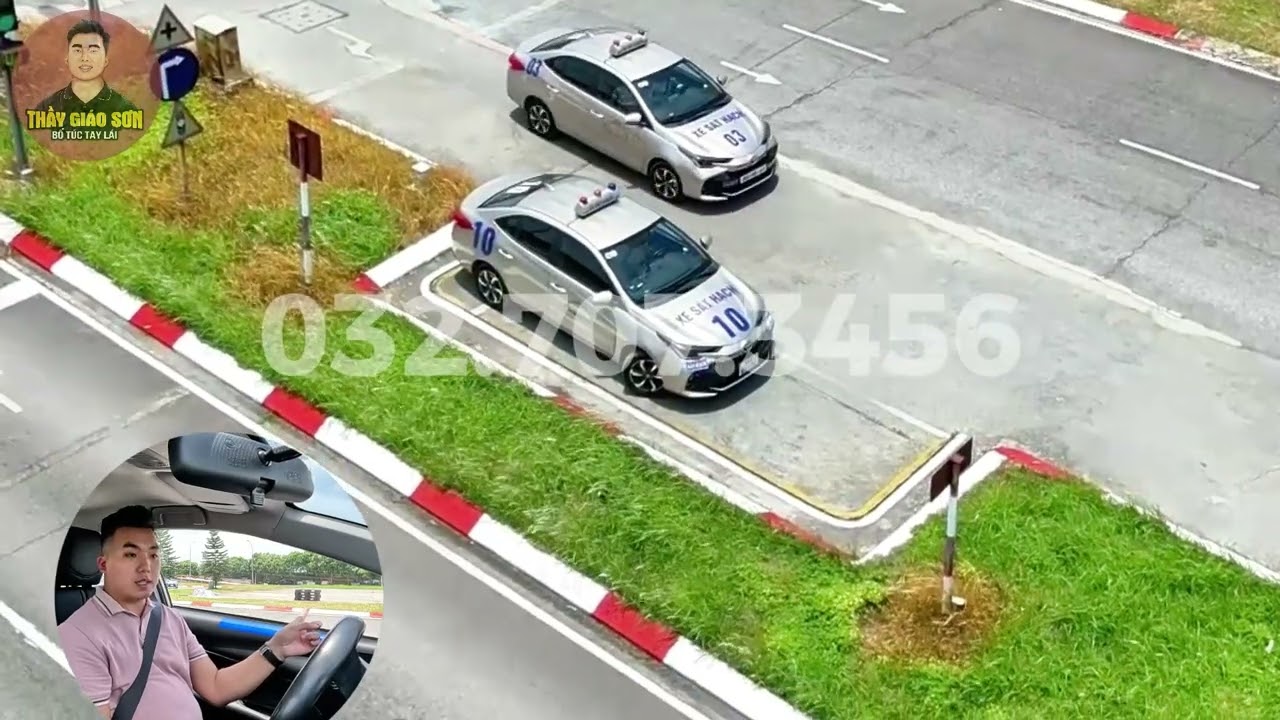 MẸO THI 11 BÀI SA HÌNH HẠNG B2 TẠI SÂN SÁT HẠCH LÁI XE BẮC Hà- TỪ SƠN, BẮC NINH