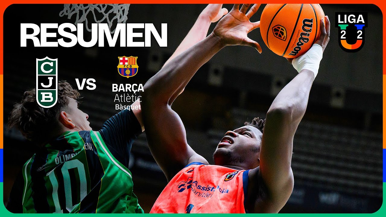 Joventut Badalona - Bar&ccedil;a Atl&egrave;ticRESUMEN U22 | Liga U 2025-26 Jornada 13
