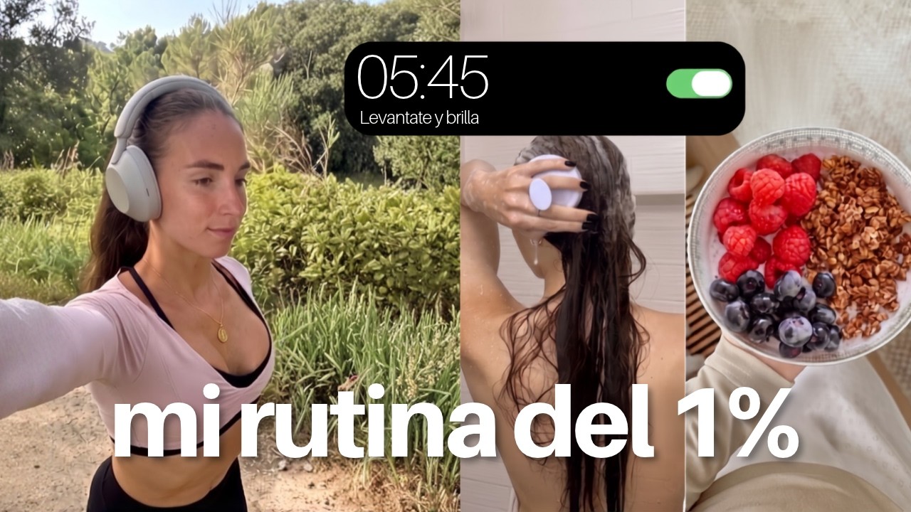 LA RUTINA DE LAS MUJERES TOP 1%: As&iacute; me mantengo Productiva, Sana y Equilibrada