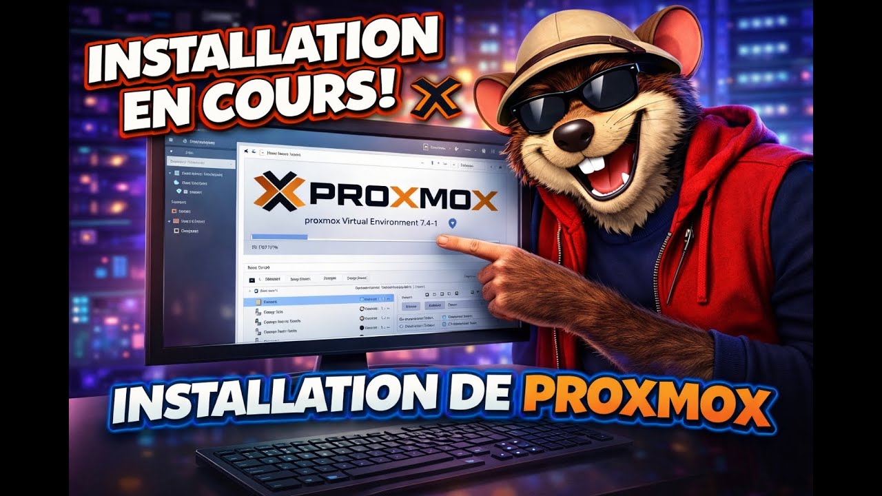 Installer Proxmox VE pas à pas | Guide complet pour débuter la virtualisation