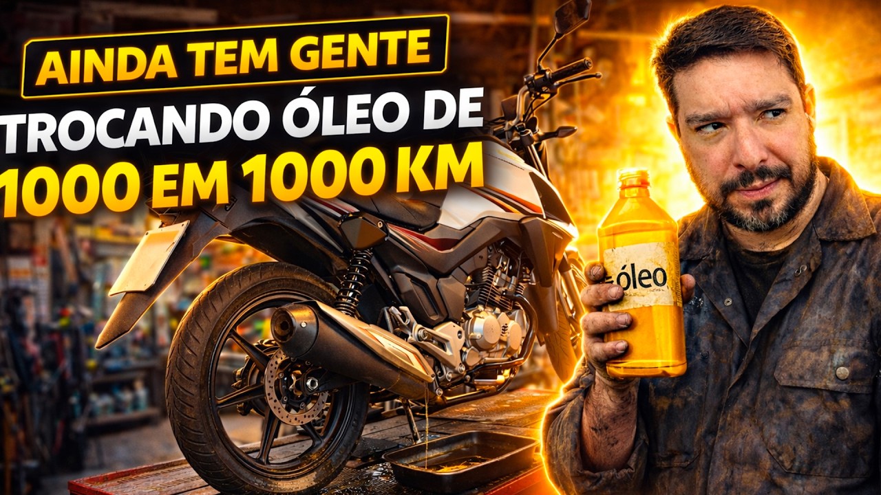 Ainda tem gente trocando óleo de 1.000 em 1.000 km - Errado é quem diz o contrário...