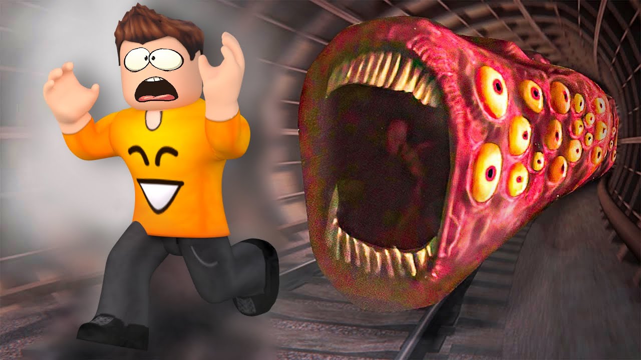 NIGDY NIE WSIADAJ DO TEGO POCIĄGU w ROBLOX! (Train Eater)