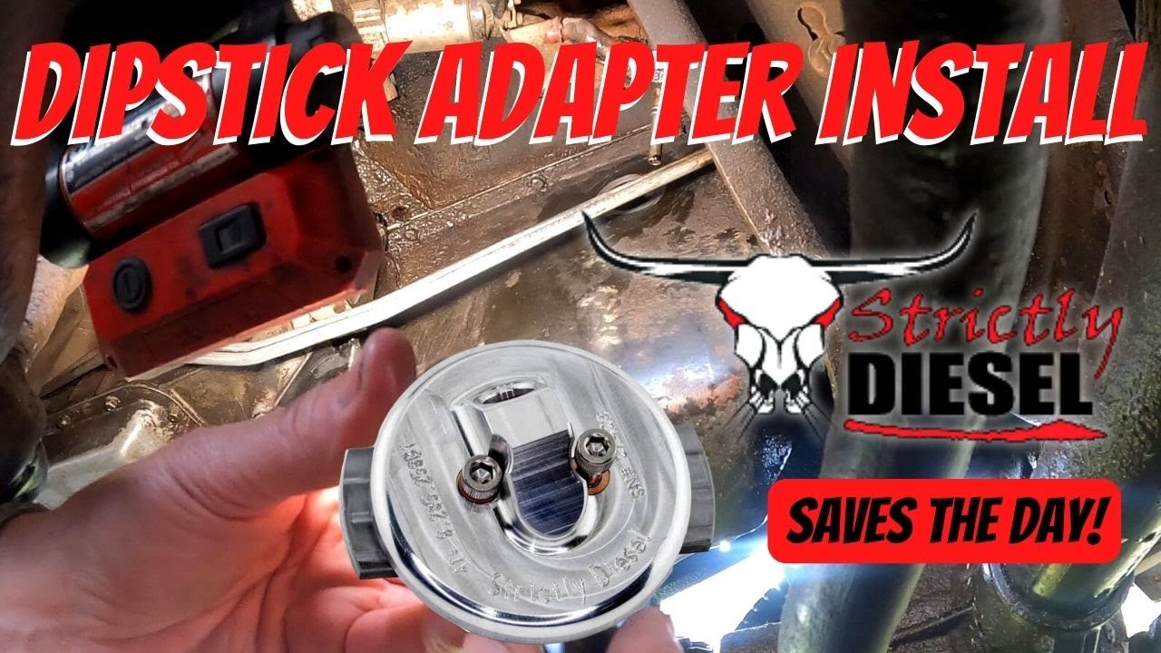 Ремонт щупа щупа Powerstroke Diesel 7.3 с помощью комплекта адаптеров для ремонта щупа щупа Stric...