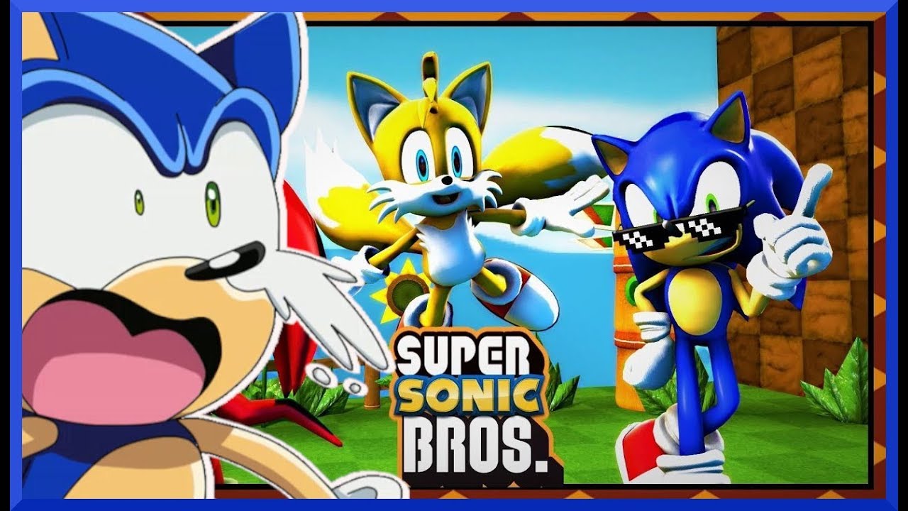 EGGMAN NOOOOO!!! Sonic Reacts Super Sonic Bros Parody