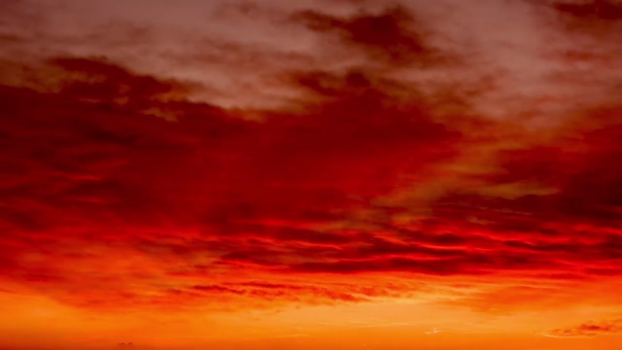 Glorious Sunset in San Diego, California 
