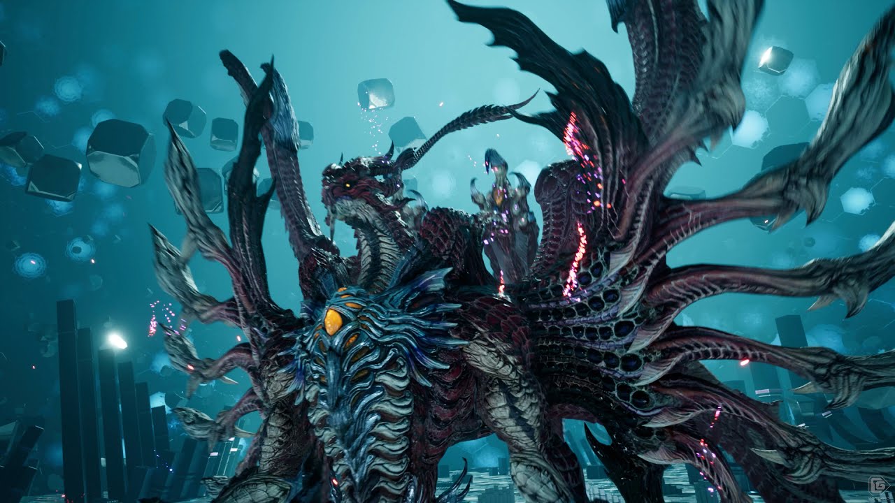 Final Fantasy 7 Rebirth - Bahamut Arisen Boss Fight (Full Might)