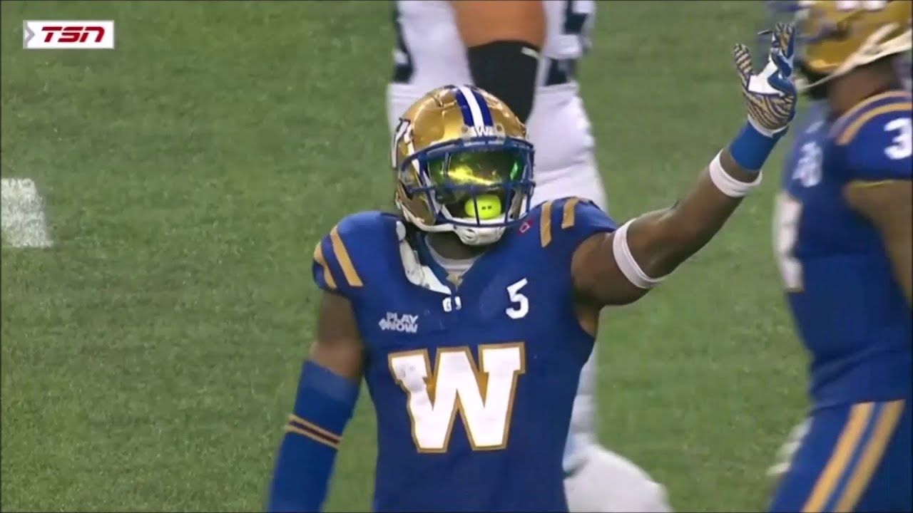 Winnipeg Blue Bombers Willie Jefferson 2025 Season Highlights