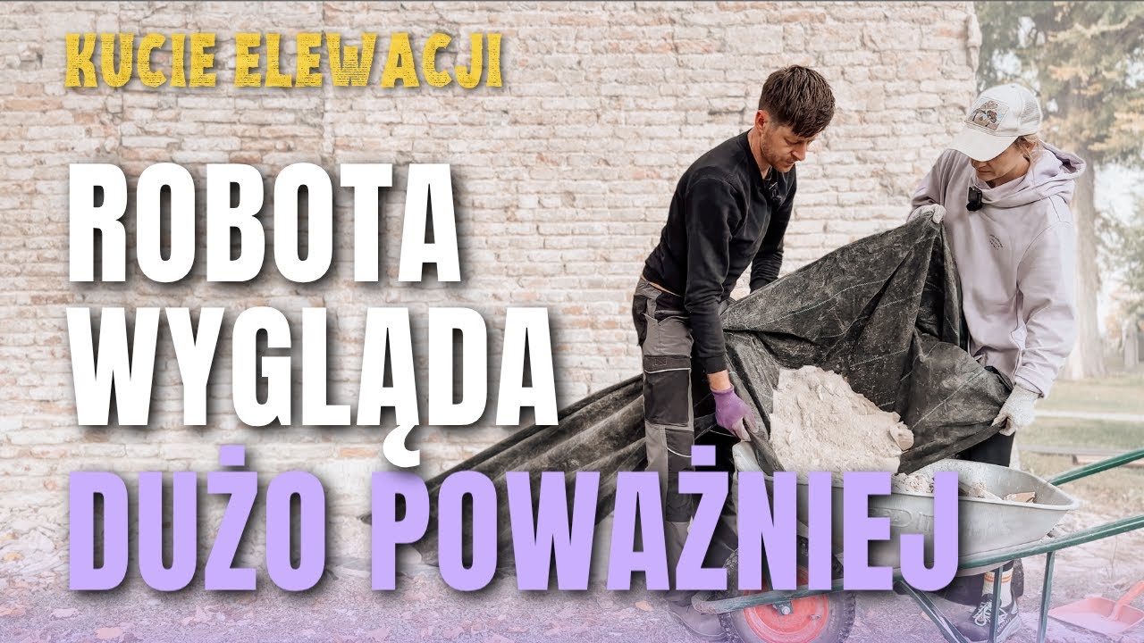 🏚️ STARY dom we Włoszech: KUCIE elewacji | zakupy | zbieracz liści 🍂