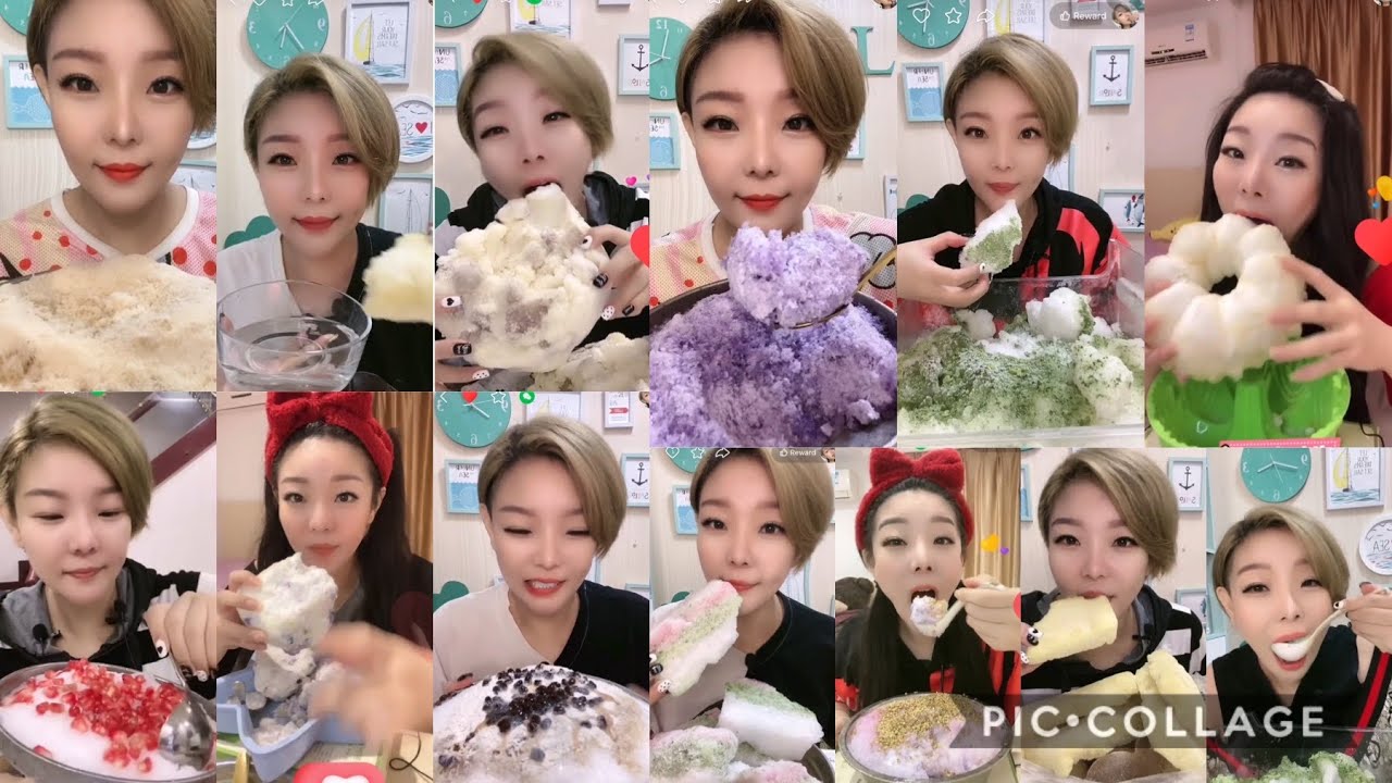 Ice Queen RECENT ice video🤤⛄️ Soft fluffy, sqeauky, Wet, Crunchy Bites❄️🌬☃️