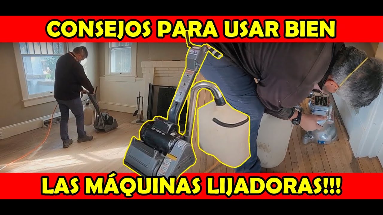 Cómo LIJAR PISOS DE MADERA!!!👉(Parte 1 de 3)