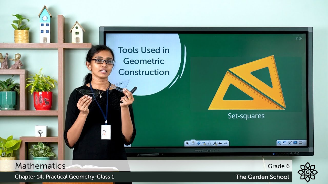 Grade 6 Mathematics Chapter 14 Class 1 Practical Geometry: Tools in Geometry Box/Tools