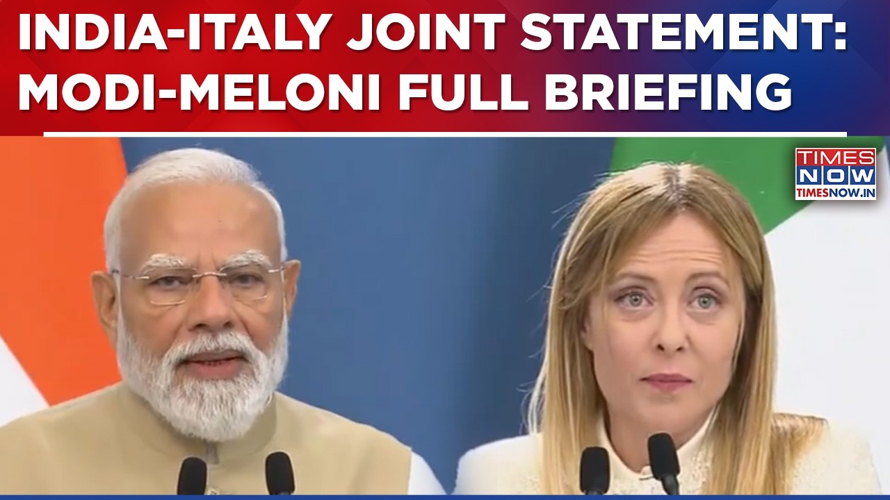 Modi-Meloni Full Press Briefing As India-Italy Redefine Partnership Beyond Virality & Optics | Watch