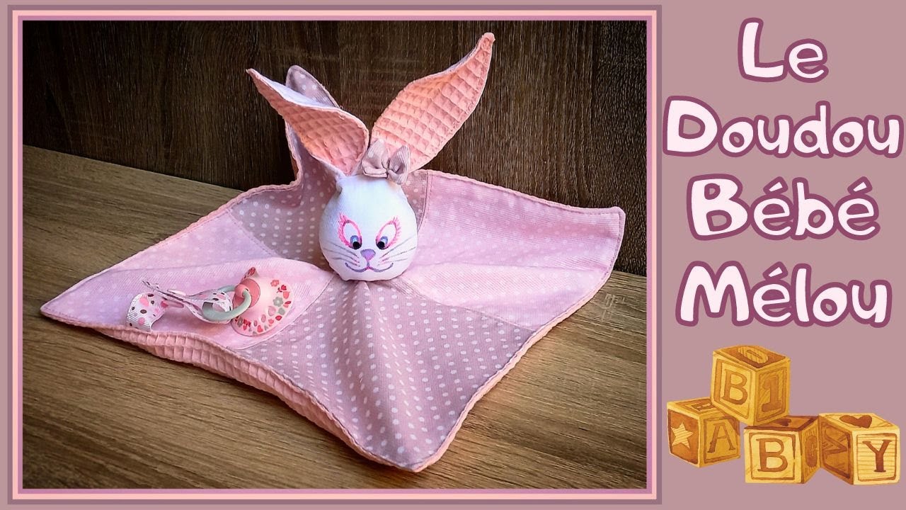 Урок #DIY для начинающих: сшейте #BÉBÉ MÉLOU Doudou очень легко 🥰