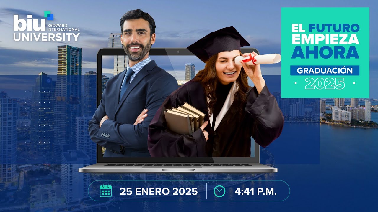 Graduación BIU University 2025 - En Vivo desde Miami