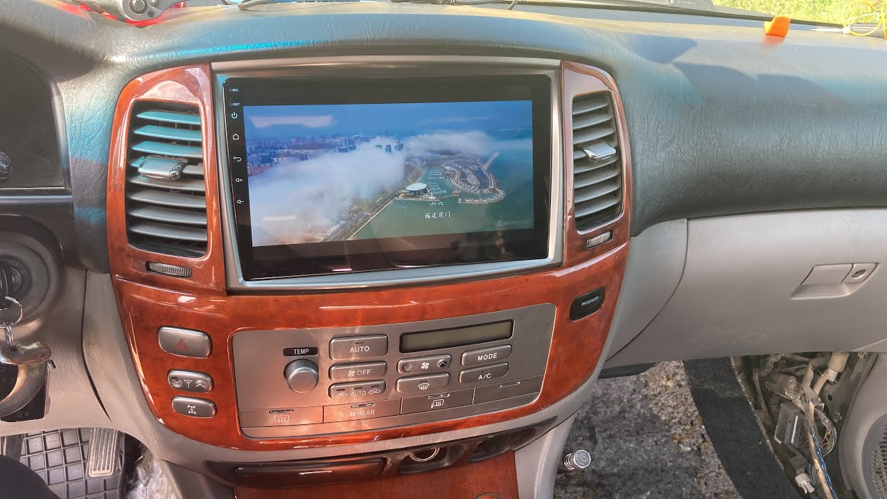 Замена штатной аудио системы на Android в Lexus LX470