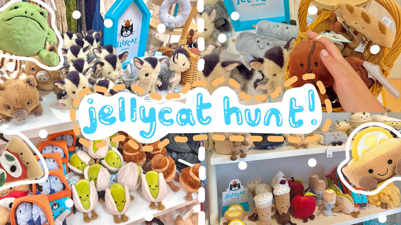 ⚘jellycat hunting!⚘ *my 1st ever jellycat*