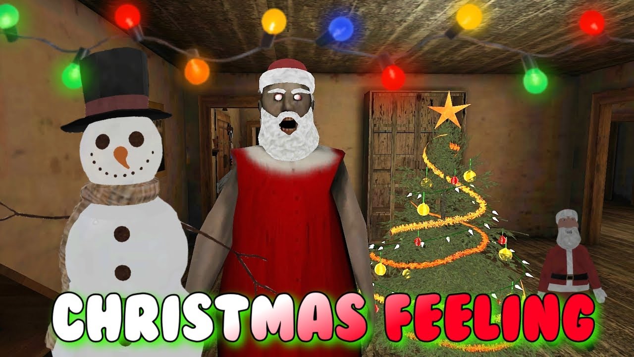 Granny 1.8.8 New Christmas Theme Full Gameplay 🎅🏼🎄