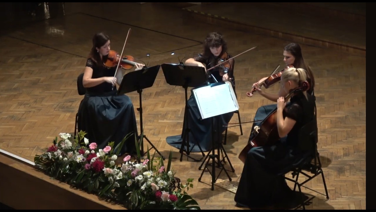 Stanisław  Moniuszko  - I Kwartet smyczkowy d moll LIVE ( Żeleński String Quartet )