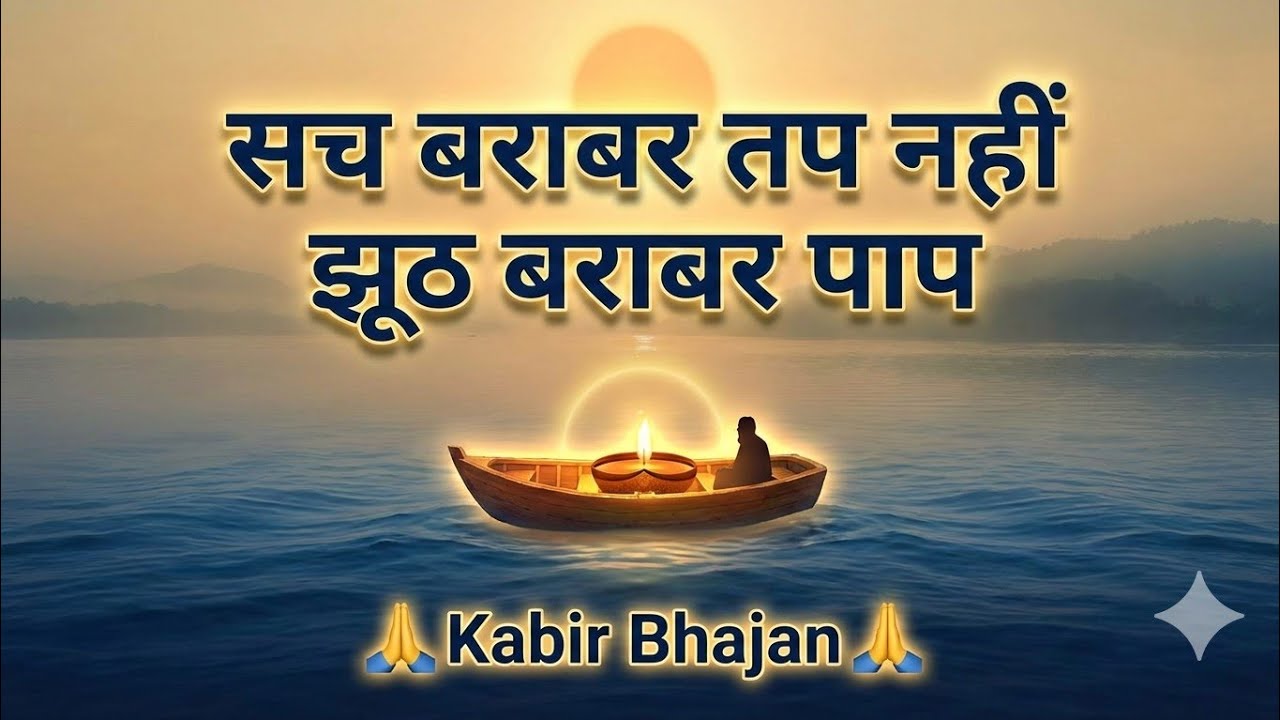 सच बराबर तप नहीं | New Kabir Inspired  Bhajan | Spiritual Bhakti Song || Nirgun Bhajan 