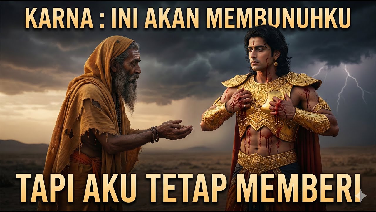 Karna: Pahlawan di Pihak Salah, Tapi Dermawanannya Membuat Dewa Malu