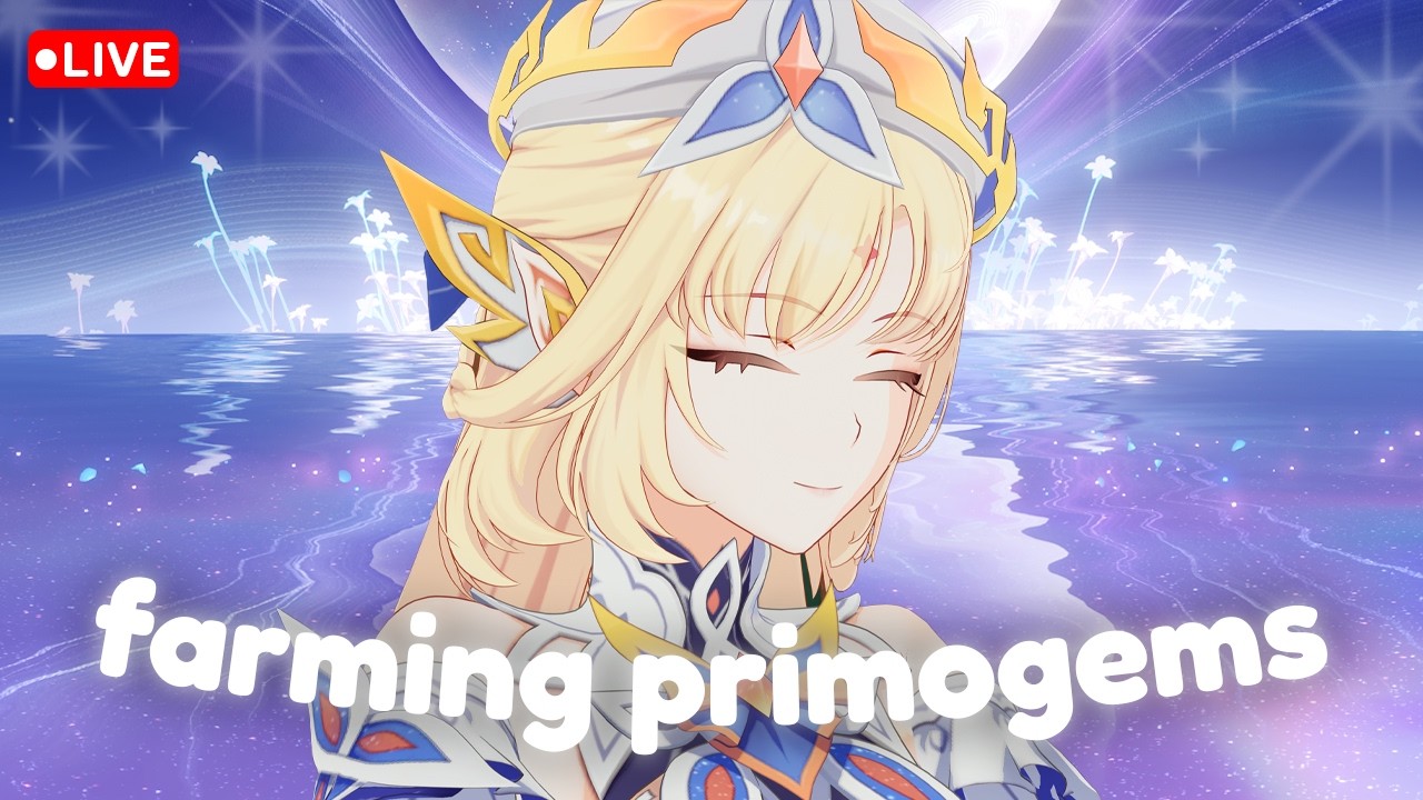 🔴 cozy genshin stream~ lunar mode imaginarium & farming primogems!
