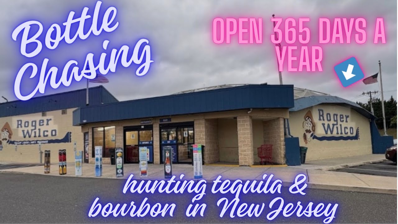 Bourbon and tequila hunting in New Jersey..