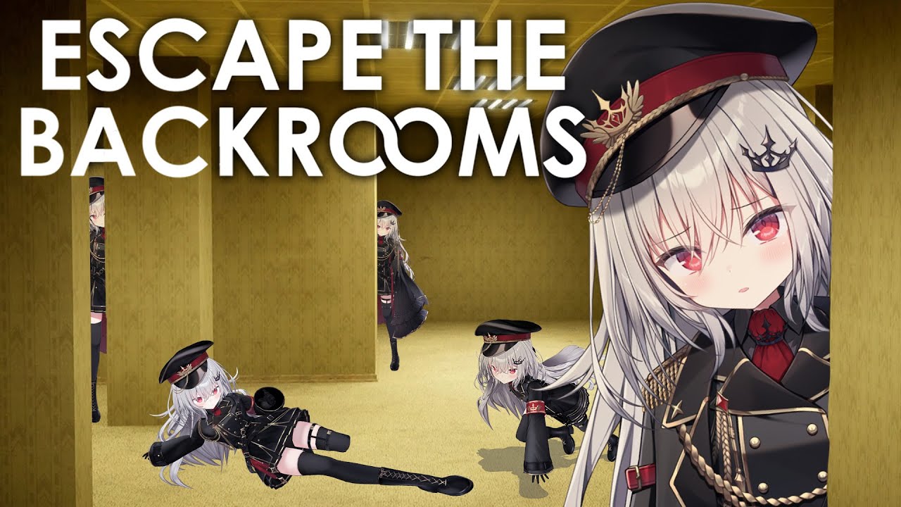 【 Escape the Backrooms 】不気味な部屋をツカツカと歩きます。【 領国つかさ / すぺしゃりて 】