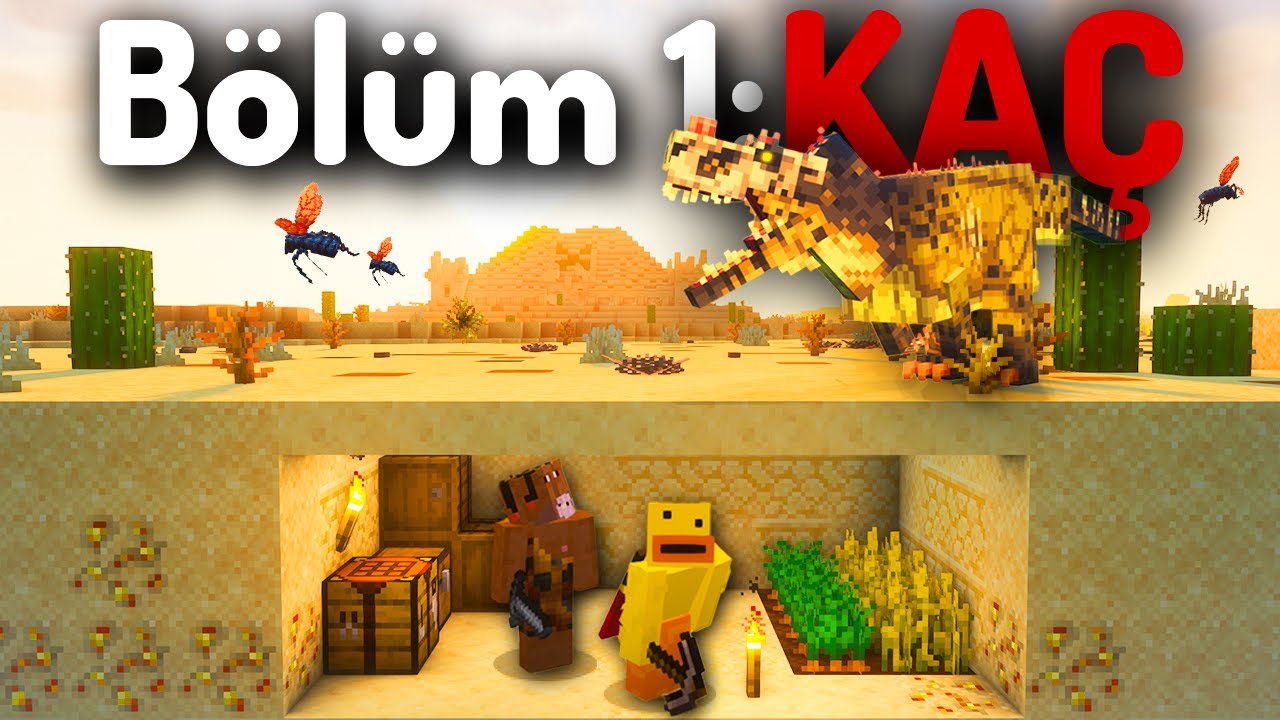 Minecraft'ın EN SICAK Dünyasında Hayatta Kalabildik mi?