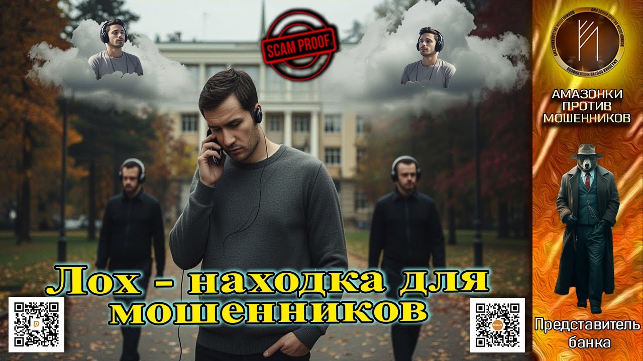 ПРЕДСТАВИТЕЛЬ БАНКА. Я сам обманываться рад. Телефонные мошенники