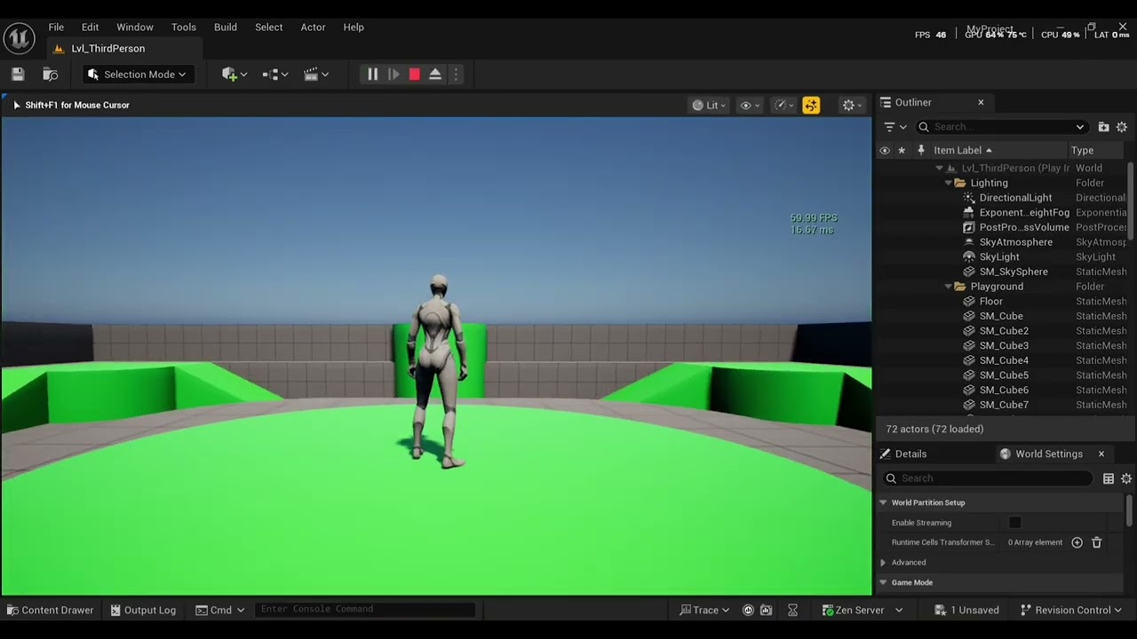 how to create health and damage system in unreal engine 5