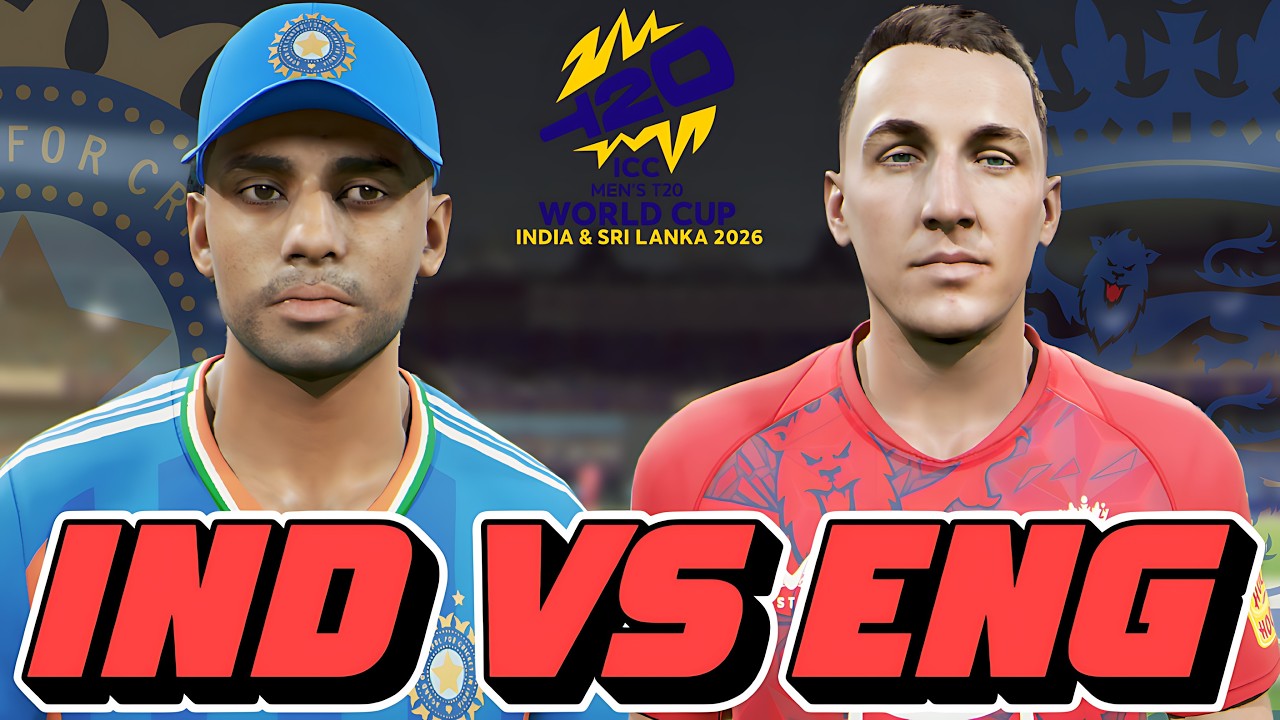 India vs England Semi Final 2 at Wankhede Stadium Mumbai | Cricket 26 Live