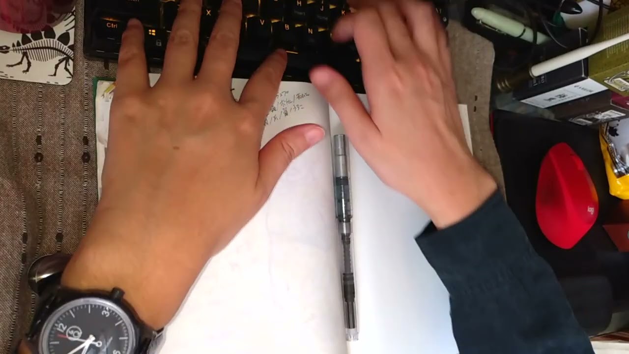 イラスト案出しをする無言作業