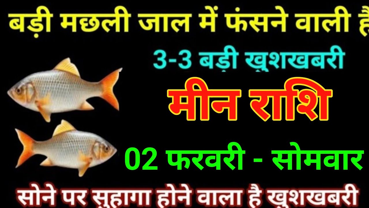 मीन राशि 22जनवरी 2026 बड़ी मछली जल में फंसने वाली है 3-3 बड़ी खुशखबरी बड़ी खुलासा/Meen Rashi