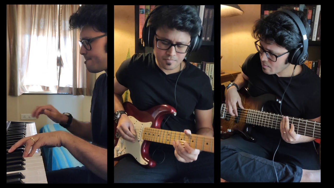 CHUPKE SE | A.R.RAHMAN | CARNATIC GUITAR COVER | ABHAY NAYAMPALLY